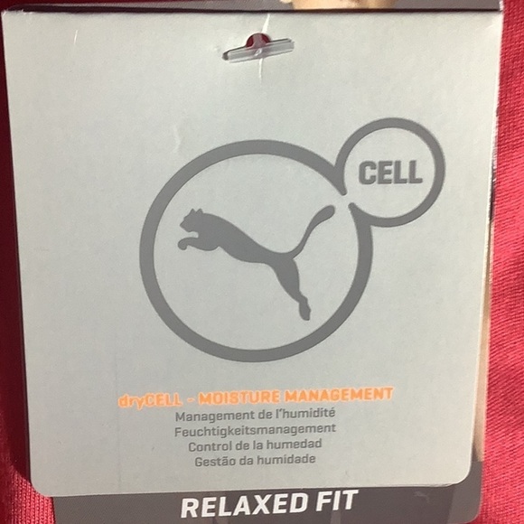 PUMA NEW - Sz XS - oversized cropped Jersey style Tee - with dry cell technology - Picture 4 of 7